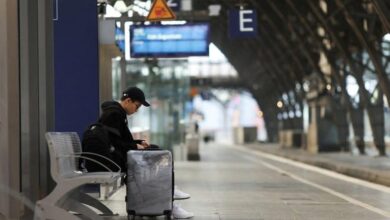 Greves suspendem voos em aeroportos alemães; ferrovias