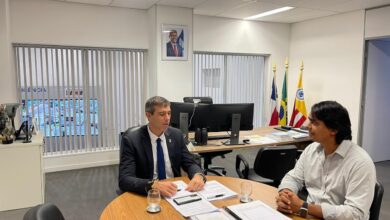 Prefeito de Candeias se reúne com secretário da Segurança Pública e defende união de forças