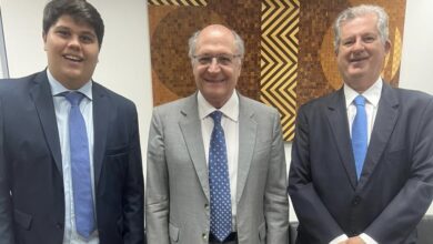 Presidente da Juventude do PSDB da Bahia, Dudu Magalhães se reúne com vice-presidente Geraldo Alckmin