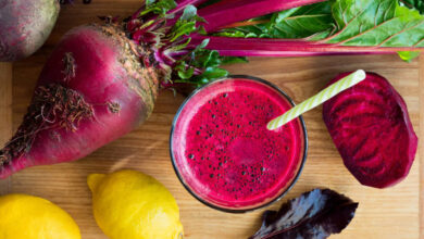 Suco de beterraba e limão que deixa a barriga lisa e reduz a inflamação