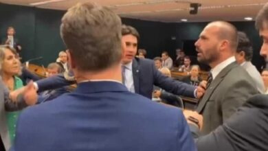 'Te enfio a mão na cara'