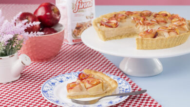 Torta de Maçã com Canela