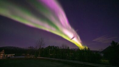 Auroras boreais poderão ser vistas em Nova Iorque e Londres