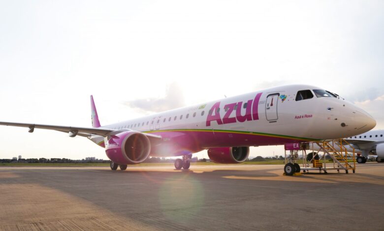Azul é eleita a aérea mais sustentável do país em 2022, relatório