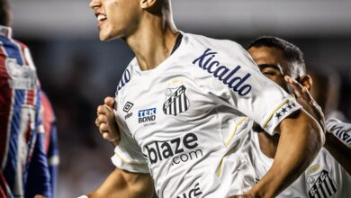Melhores momentos da vitória do Santos sobre o Bahia pelo Brasileirão