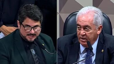 Otto Alencar se irrita com Marcos do Val e manda colega do Senado calar a boca; veja vídeo
