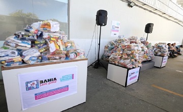 SEC ARRECADA MAIS DE 90 TONELADAS DE ALIMENTOS