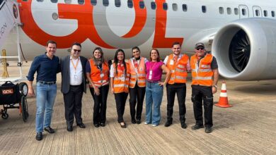 São José do Rio Preto recebe o Jato Boeing 737 da GOL