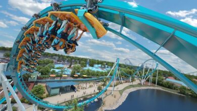 The Surf Coaster em maio