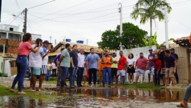 "Vamos dar atenção às pessoas atingidas pelas chuvas", afirma Jerônimo em visita à região de Subaúma