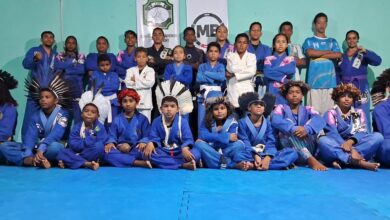 Atletas indígenas participam de competição internacional de jiu jitsu no Ginásio de Cajazeiras no domingo