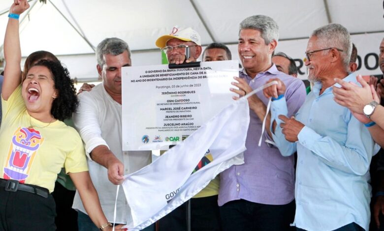 Em Paratinga, Jerônimo entrega obras e participa de programação do Dia Nacional em Defesa do Rio São Francisco