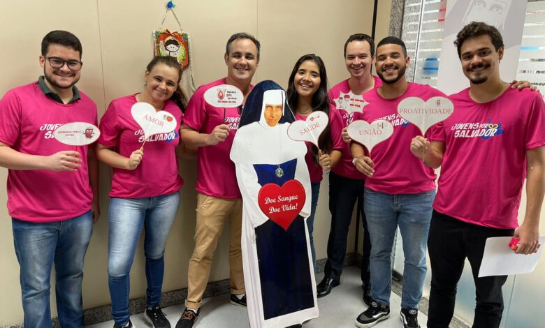 Movimento Jovens Por Salvador realiza a sua primeira ação social no Dia Mundial do Doador de Sangue