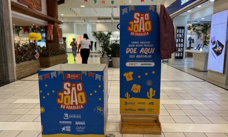 Shopping Paralela e Humana Brasil se unem em campanha de arrecadação de agasalhos