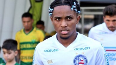 Bahia confirma grave lesão no atacante Kayky