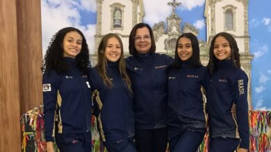 Delegação baiana de ginástica rítmica disputa Campeonato Brasileiro da modalidade, em João Pessoa