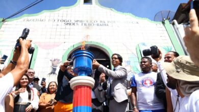 Fogo Simbólico do Bicentenário da Independência da Bahia tem passagem emocionante em Candeias