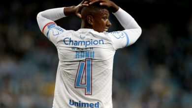 Zagueiro Kanu exalta entrega do Bahia em eliminação na Copa do Brasil e garante "ano muito seguro"