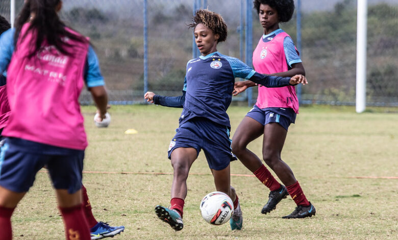 Time Feminino do Bahia Intensifica Treinos para Enfrentar o Astro no Campeonato Baiano