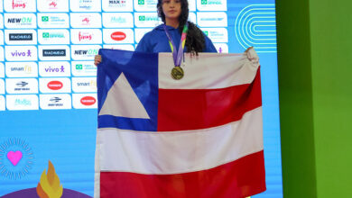 Nadadora baiana conquista medalha inédita nos Jogos da Juventude