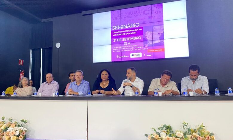 Seminário no Centro de Cultura da Câmara Municipal de Salvador aborda o Cenário da Fibromialgia