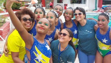 Alunas de projeto social conquistam quatro medalhas em Campeonato Brasileiro de Nado Artístico