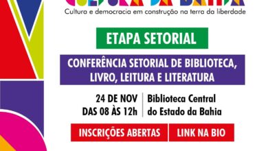 Secult-BA realiza Conferência Setorial de Cultura na Biblioteca Central da Bahia