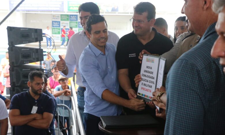 Delegacia e Pelotão começam a ser construídos na cidade de Ipacaetá