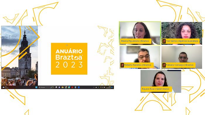 Braztoa lança anuário de 2023 e faz panorama do turismo