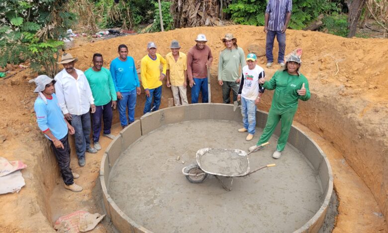 Cisternas para consumo são implantadas e geram oportunidade de trabalho para a comunidade rural de Jacaraci