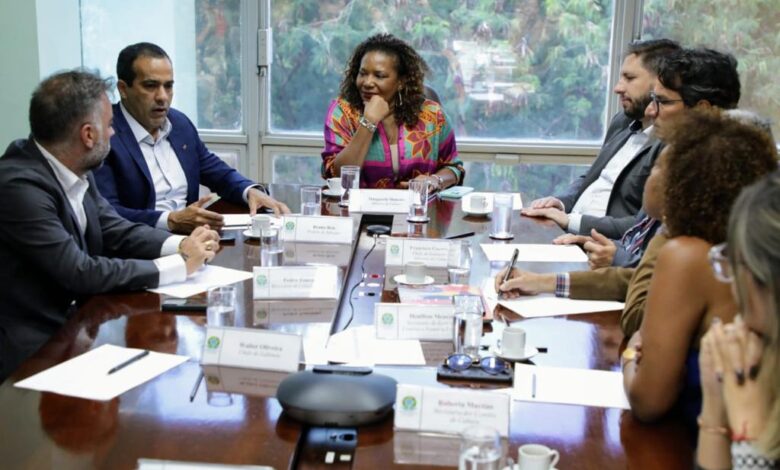 Em Brasília, Bruno Reis se reúne com Margareth Menezes e discute projetos para o Centro Histórico