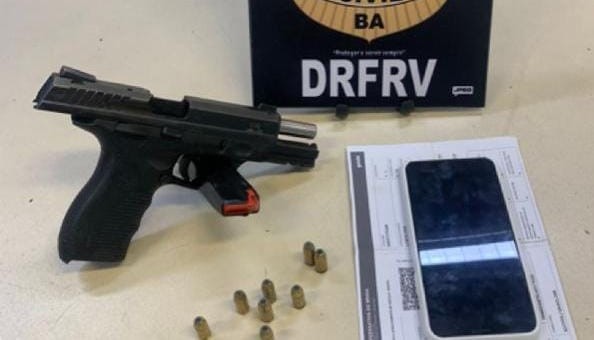 Especializada localiza assaltante de veículo em Cajazeiras X