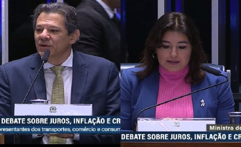 FERNANDO HADDAD AFIRMA QUE POLÍTICA DE JUROS ALTOS PODE GERAR PROBLEMAS FISCAIS