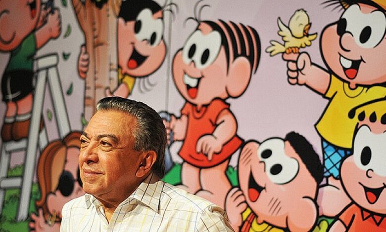 MAURICIO DE SOUSA DIZ PLANEJAR TURMA DA MÔNICA IDOSA