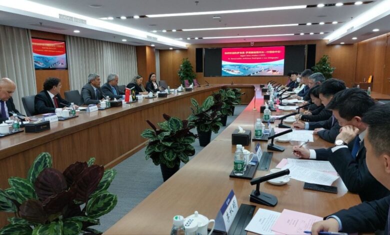 Na China, governador Jerônimo Rodrigues participa de reunião sobre os investimentos da Ponte Salvador-Itaparica