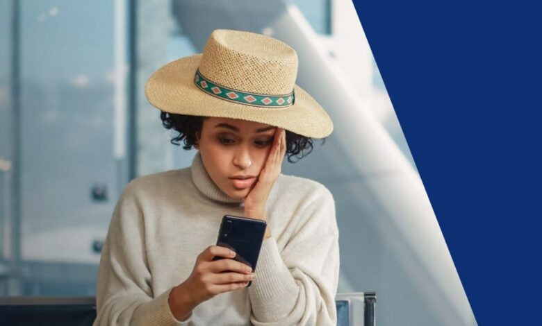 Número de passageiros afetados por cancelamentos de voos