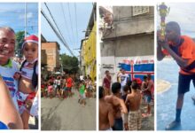 Sandro Bahiense promove festas, atividades sociais e também obras na região da Cidade Baixa