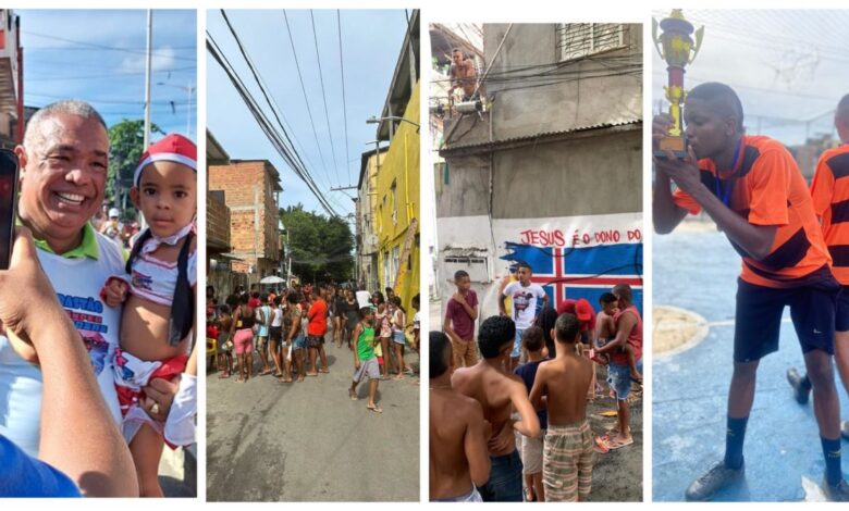 Sandro Bahiense promove festas, atividades sociais e também obras na região da Cidade Baixa