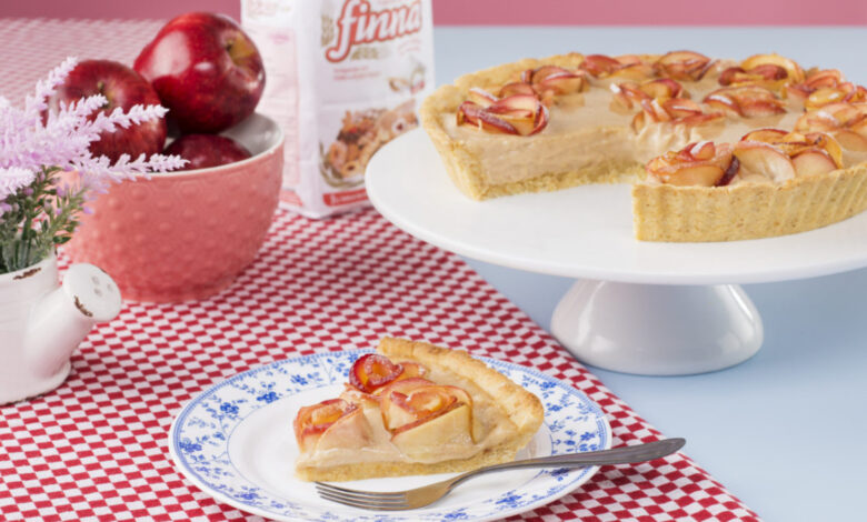 Torta de Maçã com Canela