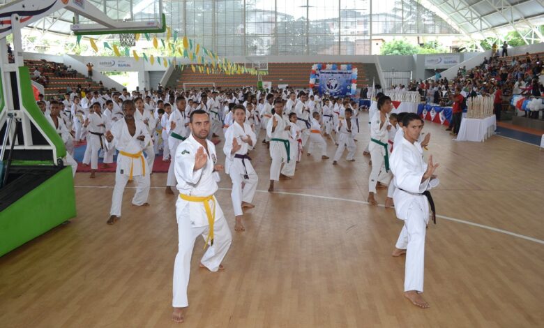 Arena de Esportes recebe etapa do Circuito Open de Karatê da Bahia Kata e Kumitê neste sábado, 13