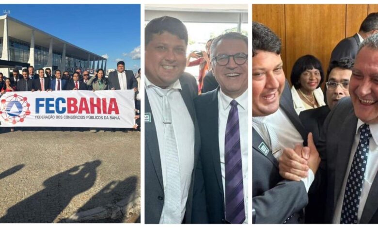 Em Brasília, prefeito Luciano Pinheiro representa municípios da região do Sisal em encontro com ministros