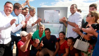 Estado entrega sistemas de esgotamento e abastecimento de água, obras de infraestrutura e esporte em Rio do Pires