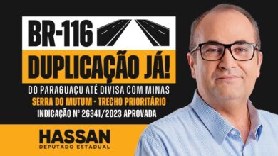 Hassan lança campanha ‘BR-116 Duplicação Já! Serra do Mutum
