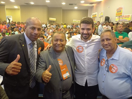 ITACARÉ: PREFEITO PARTICIPA DE POSSE DO PRESIDENTE DO AVANTE