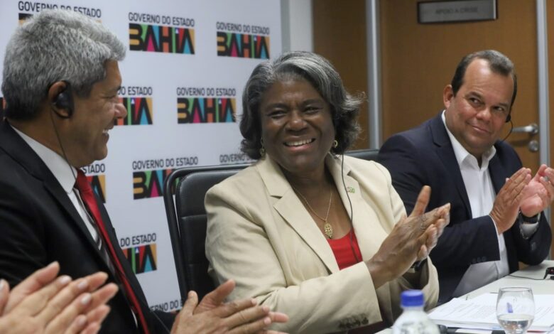 JERÔNIMO RODRIGUES RECEBE EMBAIXADORA DOS EUA PARA DISCUTIR COOPERAÇÃO E DIREITOS HUMANOS