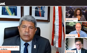 JERÔNIMO SE IRRITA COM COLUNISTA DO UOL DURANTE ENTREVISTA