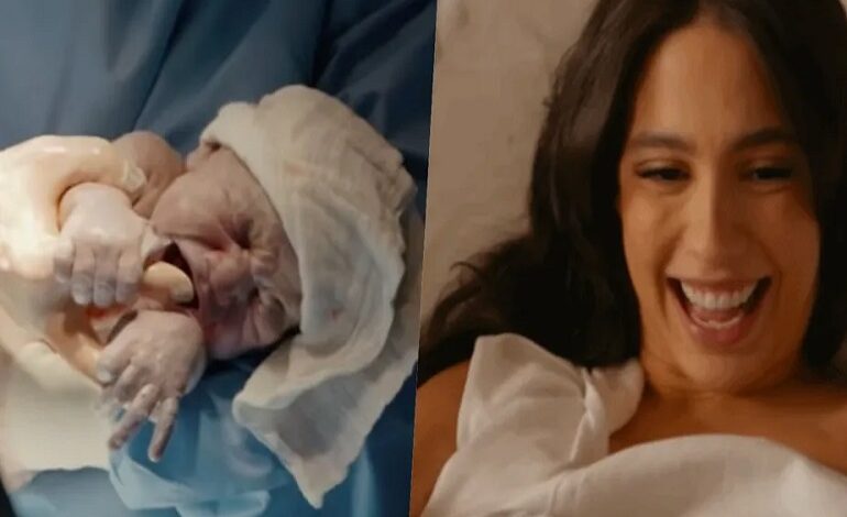 NASCE FILHO DE GABI BRANDT E SAULO PONCIO ÁPOS GRADIVEZ DE RISCO, VEJA