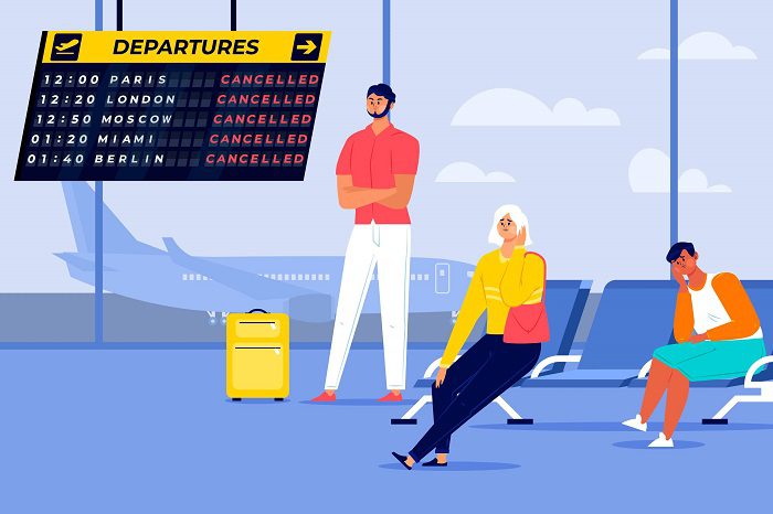 Passageiros afetados por voos cancelados no Dia das Mães