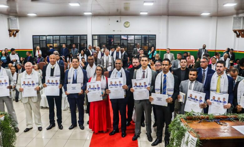 Pastores e líderes evangélicos são homenageados na Câmara Municipal de Senhor do Bonfim