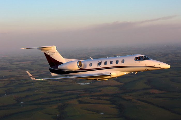 Phenom 300 da Embraer é campeão mundial de vendas